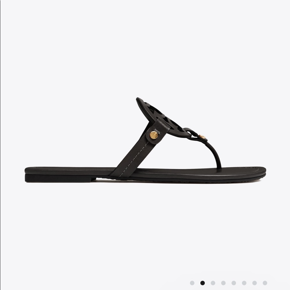 Tory Burch Black Miller Sandals